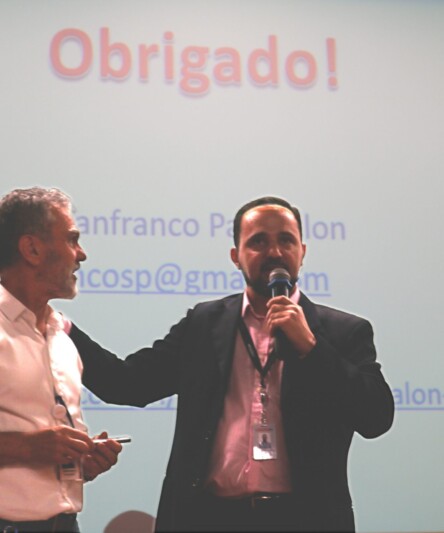 Gianfranco Pampalon do Seconci-SP e Jamerson Brizola da Controller BMS